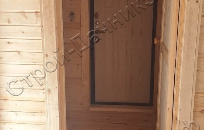 4 Каркасно-щитовой дом Д-3, 9x8.5м, 67.5 М², Ленинградская область, Лодейнопольский район, деревня Новая слобода (8)